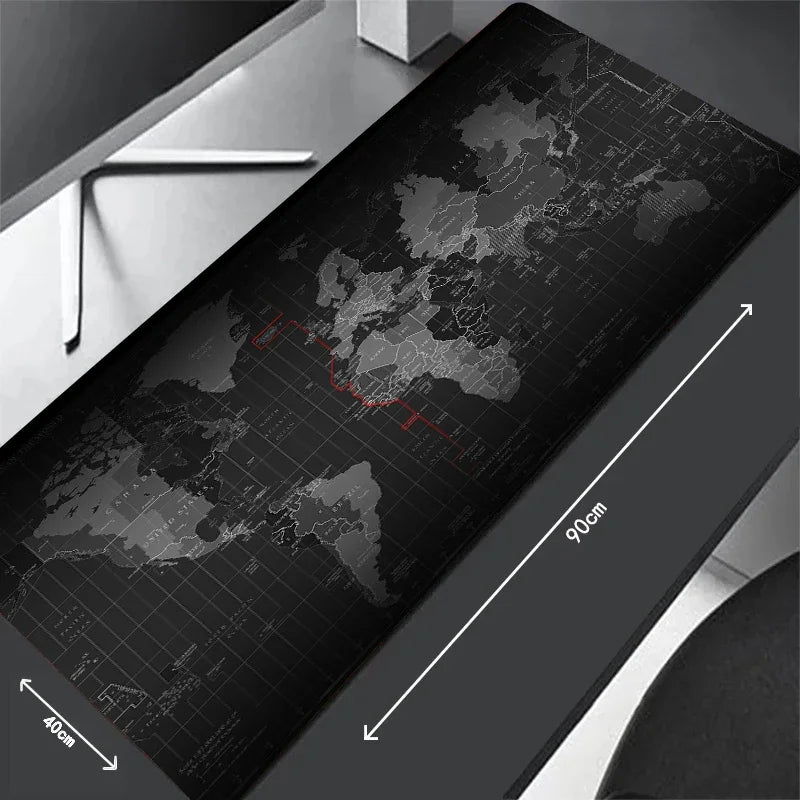 Large Gaming Mouse Pad - Map