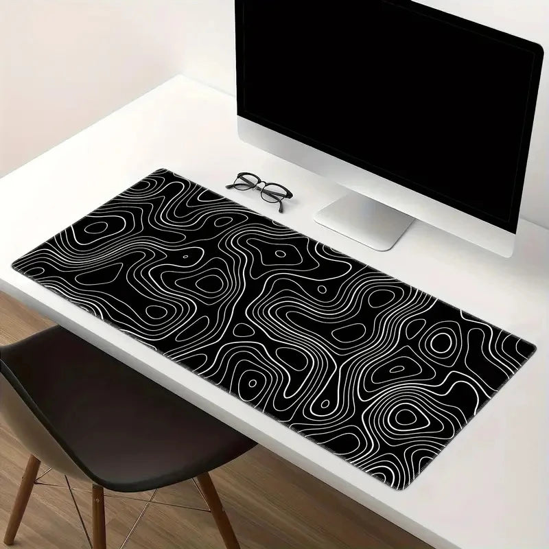 Large Extended Gaming Mouse Pad Topographic