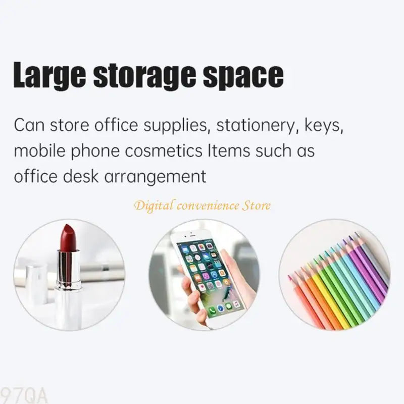 97QA Desktop Whiteboard Note Board Deskboard Wrist Rest Phone Notebook Stand Mulyifunction Computer Accessories