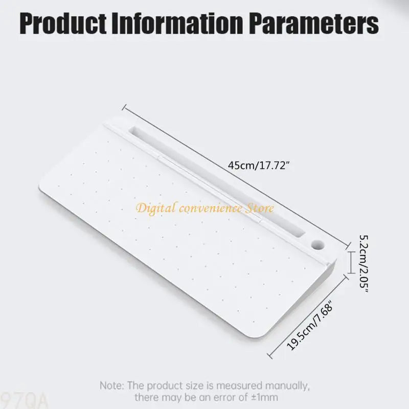 97QA Desktop Whiteboard Note Board Deskboard Wrist Rest Phone Notebook Stand Mulyifunction Computer Accessories