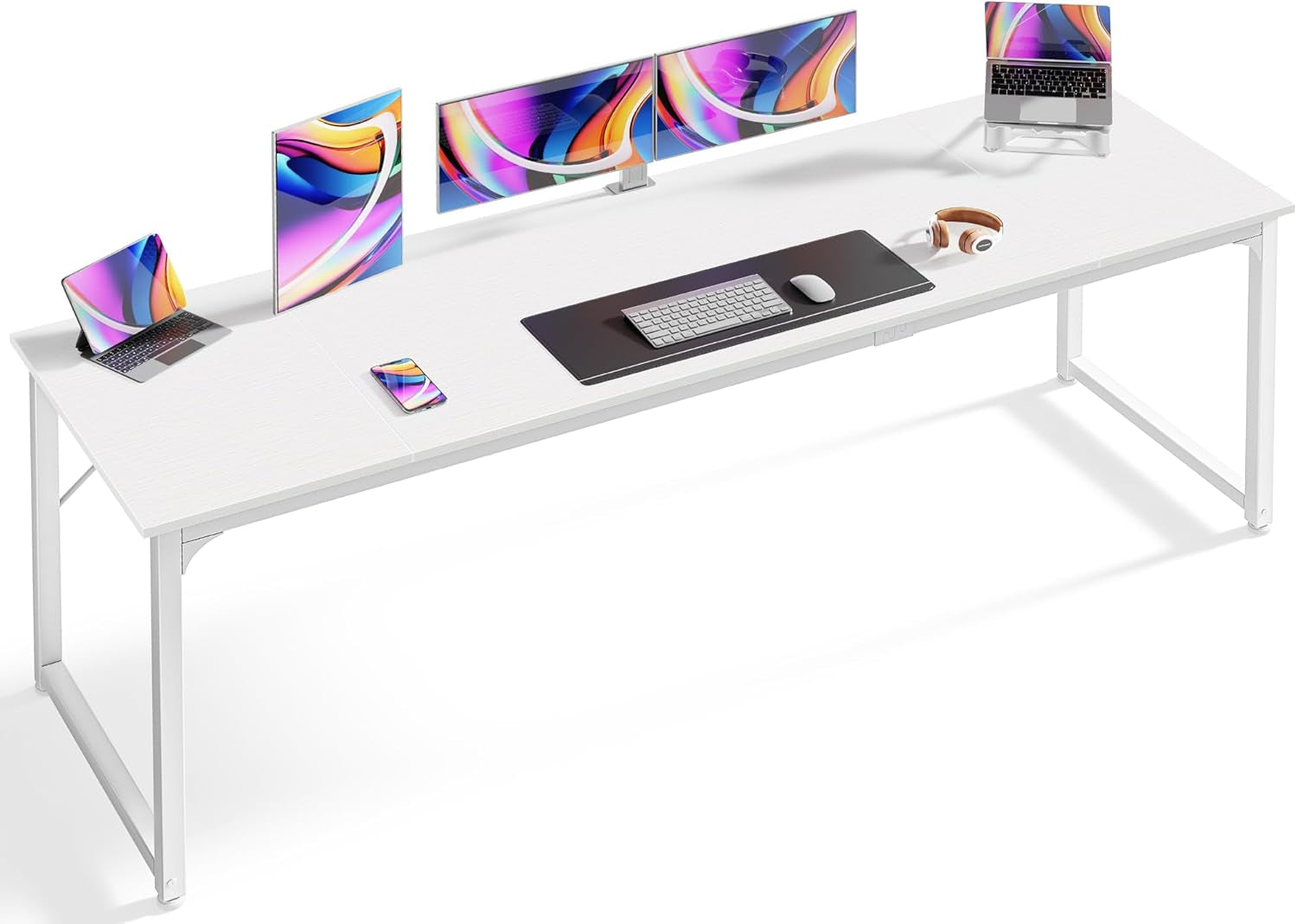 Computer Desk - 80in White