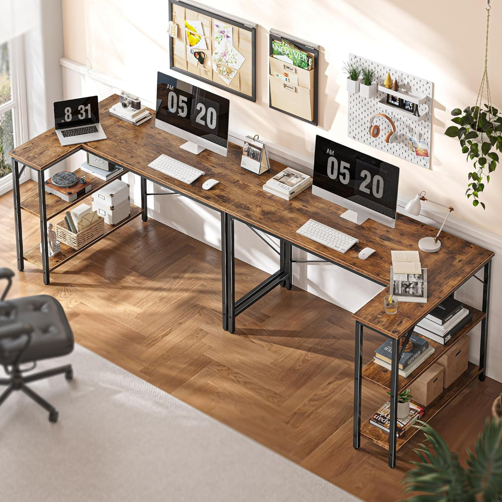 Computer Desk - 47in Rustic